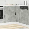 vidaXL Küchen-Eckunterschrank Porto Betongrau Holzwerkstoff Produktbild-Vorschau 3
