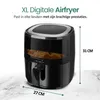 Emerio Airfryer XL AF-129329.3 – 5 L – 12 Kookprogramma’s – Productafbeelding-voorbeeld 7