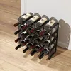 4-stufiges Weinregal, freistehendes Regal für 16 Produktbild-Vorschau 2