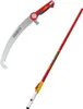 A pole saw and its extension pole are displayed against a white background. Produktbild-Vorschau