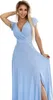 Numoco Abito da sera donna Crystal sky blue M Anteprima dell’immagine prodotto 8