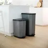 Rotho Abfalleimer 40 L ORBE- Treteimer Geruchsdicht - Produktbild-Vorschau 7