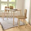 Montessori Tisch und Stuhl Set aus Holz für Kinder – Produktbild-Vorschau 3