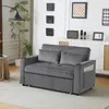 Merax 3-in-1 klappbar Schlafsofa mit Bettfunktion, Bettsofa Produktbild-Vorschau 2