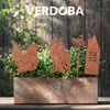 Gartenstecker in Rost & Silber Rost Deko für Garten, Balkon Produktbild-Vorschau 6