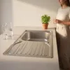 lavello da cucina in acciaio inox 72CM, destro, da incasso Anteprima dell’immagine prodotto 3