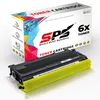 6x Toner TN2000 TN-2000 Schwarz Kompatibel für Brother Produktbild-Vorschau 1