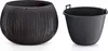 Květináč BETON BOWL s vkladem 29 cm - barva: černá Anteprima dell’immagine prodotto 4