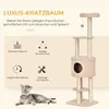 PawHut Kraboom, 148 cm hoog, kattenboom met hol, 4 Productafbeelding-voorbeeld 4