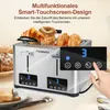 FATABETA Toaster Toaster 4 Scheiben, mit Brötchenaufsatz & Produktbild-Vorschau 4