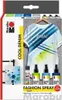 Farba na textil v spreji Marabu "Fashion Spray", sada COOL Náhľad obrázku produktu 1