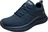 A studio shot of a single black Skechers women's sneaker. Produktbild-Vorschau