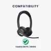 kwmobile 2x Ohr Polster für Yealink BH70 / WH64 Ohrpolster Produktbild-Vorschau 2