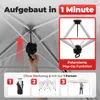 Pavillon Partyzelt 3x3 m ONBEST Patentierter Quick-Up Produktbild-Vorschau 3