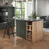 Îlot de cuisine Vicco Fame-Line Chêne vert et or/chêne doré Voir les images du produit 4
