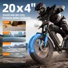 X5 20 Zoll E Bike，MTB E-Bikes mit 48V 15Ah Akku(80km), 25 Produktbild-Vorschau 3