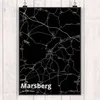 Mr. & Mrs. Panda Bild Marsberg DIN A4 - Geschenk, Produktbild-Vorschau 2