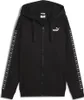 Puma Ess Tape Relaxed Fit Reißverschlusspullover Schwarz S Produktbild-Vorschau 1