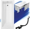 Badewanne Rechteck 140x70 mit Styroporverkleidung, Produktbild-Vorschau 1
