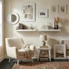 Scaffale da parete Relaxdays, A x L x P: 4 x 50 x 23 cm, Anteprima dell’immagine prodotto 3