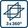 Laser à ligne GLL 3-80 C, 4 piles LR6 de 1,5 V (AA) Voir les images du produit 8