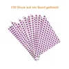 100 Spitztüten mit Herz-Motiv – Lila | 125g | Papier-Tüten Produktbild-Vorschau 2