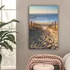 Leinwand Bilder 60x90 cm - Strand - Meer - Dünen - Sonne, Produktbild-Vorschau 2
