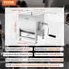 VEVOR ručný mixér na mäso 30 l (do 27,2 kg mäsa), mixér na Náhľad obrázku produktu 9