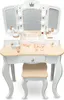 Mamabrum Coiffeuse XXL Pour Enfants En Bois Avec Tabouret - Voir les images du produit 6