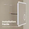 EMKE Miroir de salle de bain LED avec grossissement 3x Voir les images du produit 8