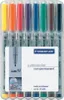 STAEDTLER Lumocolor NonPermanent Marker 315M 8er Etui Produktbild-Vorschau 1