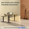 Bureau réglable en hauteur FLEXISPOT 180 x 80 cm, plateau Voir les images du produit 7