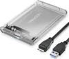 deleyCON SSD Festplattengehäuse USB 3.0 für 2,5“ Zoll SATA Produktbild-Vorschau 1