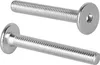 Flachkopfschrauben M6 Möbelschrauben Möbelverbinder 50mm Produktbild-Vorschau 1