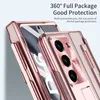 Pouzdro pro Samsung Galaxy Z Fold 6 Průhledné galvanizované Náhled obrázku produktu 5