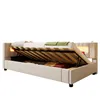 Merax Lit de jour Daybett 90x200 cm, rangement hydraulique, Voir les images du produit 6