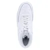A top-down view of a white Nike Court Vision Mid shoe. Podgląd zdjęcia produktu