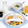 Omgoods - Ensemble de 4 assiettes et bols de contrôle des Voir les images du produit 5