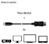 CLUB3D Mini DisplayPort to DisplayPort 1.4 HBR3 8K60Hz Podgląd zdjęcia produktu 5