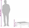 VidaXL 806578, Drewno, 110 kg, Dorośli i dzieci, 635 mm, Podgląd zdjęcia produktu 5