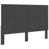 VidaXL 287478, Dunkles Grau, MDF-Platten, Polyester, 1810 Produktbild-Vorschau 6
