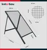 KOTARBAU® Prehadzovacie sito 20x20 mm Záhradné sito 60x120 Náhľad obrázku produktu 4