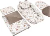 Magical Woodland & Mokka Minky 5-teiliges Set XXL Babynest Produktbild-Vorschau 2