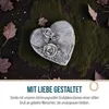 Logbuch-Verlag kleines flaches Grabherz Herz mit Rosen als Produktbild-Vorschau 5