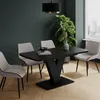 Jídelní stůl Vicco Fenaro Černá 120 x 80 cm roztažitelný, Náhled obrázku produktu 3
