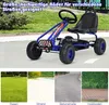 GOPLUS Gokart mit Vor- und Rückwärtsgang, Tretauto mit Produktbild-Vorschau 3