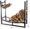 Bc-elec - HMFR-16 Černý ocelový sklad na dřevo 65X33X75CM, Náhled obrázku produktu 1