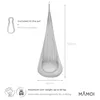 Balançoire cocon, balançoire cocon suspendue, balançoire Voir les images du produit 2
