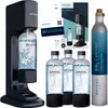 Spinel Soda BubbleON Wassersprudler Set Schwarz 3 Flasche Produktbild-Vorschau 1