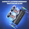Tragbarer Bluetooth-Lautsprecher, wasserdichte Musikbox, Produktbild-Vorschau 2